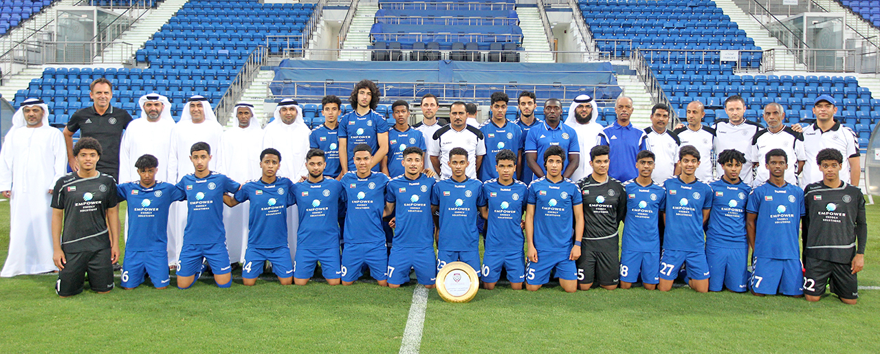 Al Nasr champions U17 years league Al Nasr Club